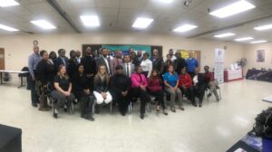 "PGCC TeamBuilders Academy students and company representatives"