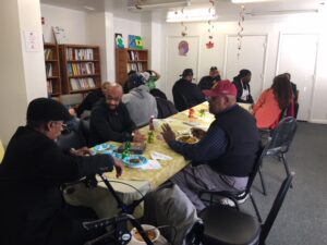 "Access Housing Veterans Thanksgiving Meal."